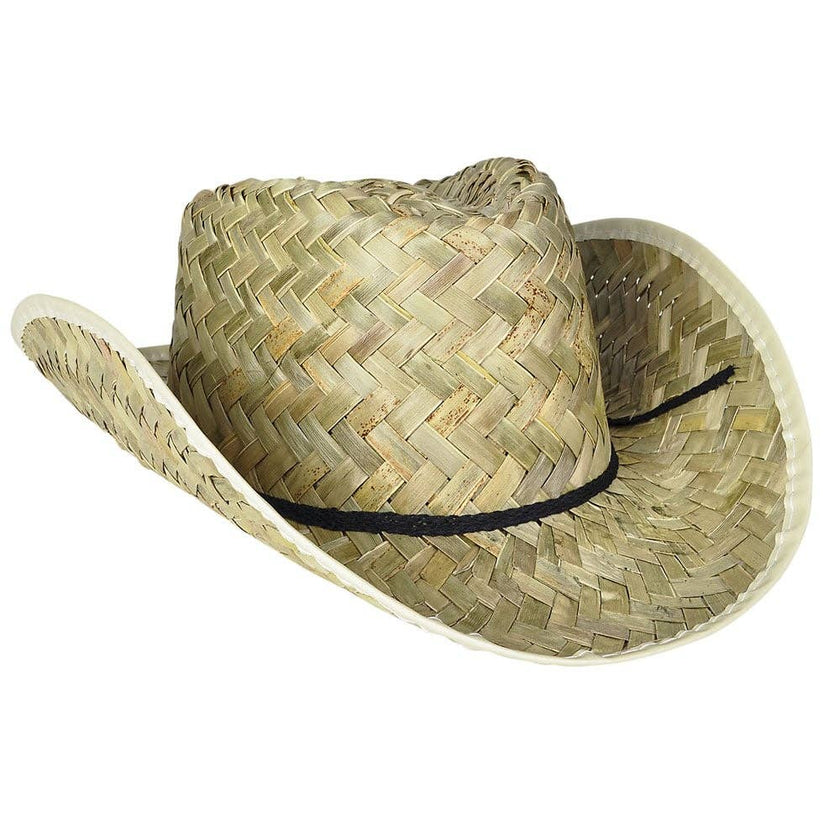 Children's Straw Cowboy Hat front view
