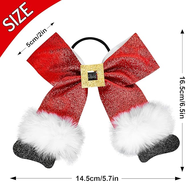 Christmas Show Bow showing measurements