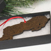 Classy Equine - Equestrian Jumping Horse Ornament - Seal Bay Hunter Jumper back view