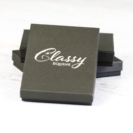 Classy Equine - Gypsy Vanner Horse Christmas Ornament - Gypsy Foal II Gift Box 