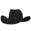 Cody Black - Cotton Poly (Cody Series) Cowboy Hat Top