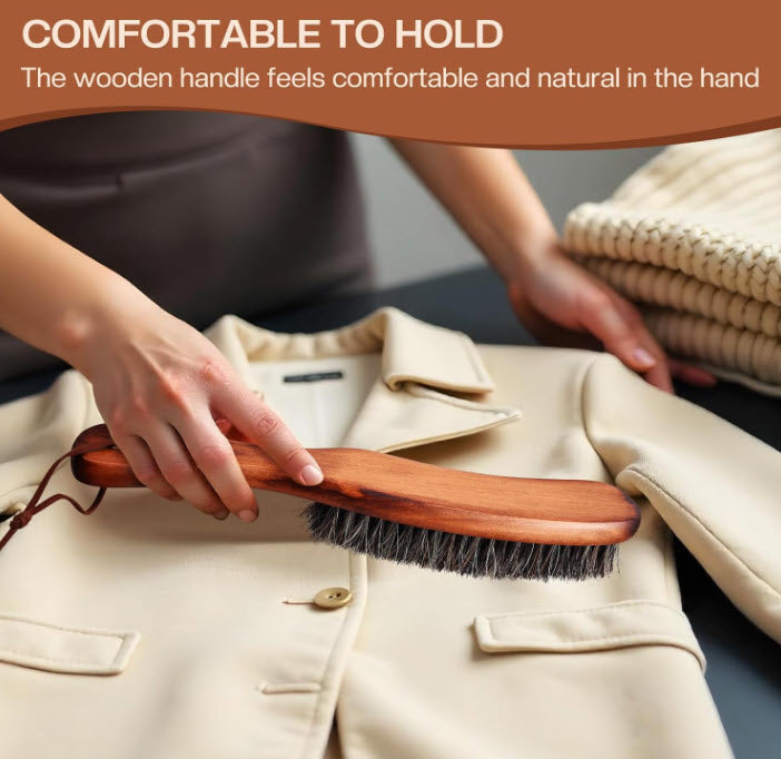 Cowboy Hat Horsehair Brush