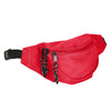 DALIX Fanny Pack with 3 Pockets - Traveling Concealment Pouch 11 Red