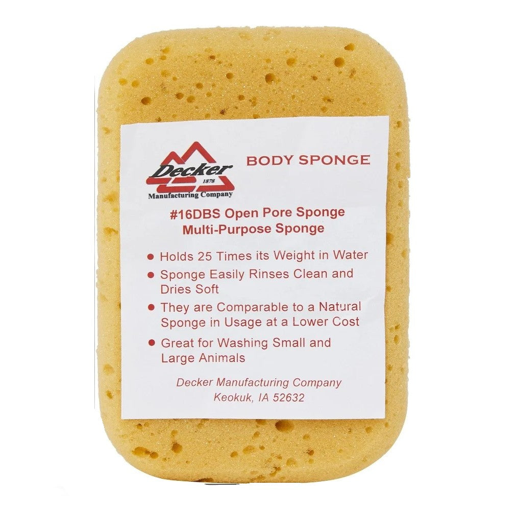 Decker Body Sponge