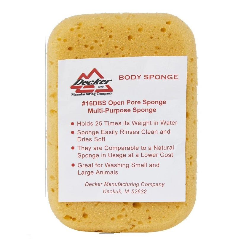 Decker Body Sponge