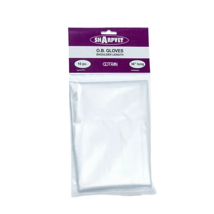 Disposable Shoulder Length OB Gloves - Package of 10