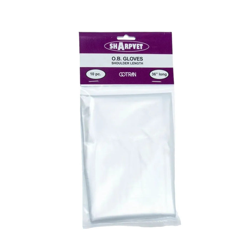 Disposable Shoulder Length OB Gloves - Package of 10