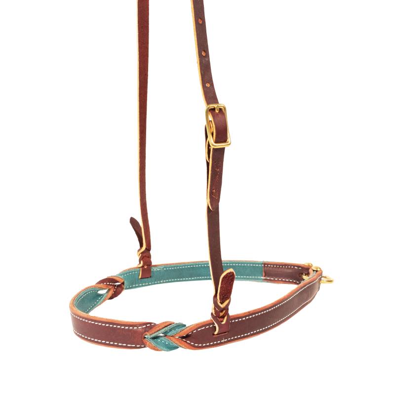 Professional's Choice Double Ply Twist Emerald Burgundy Noseband