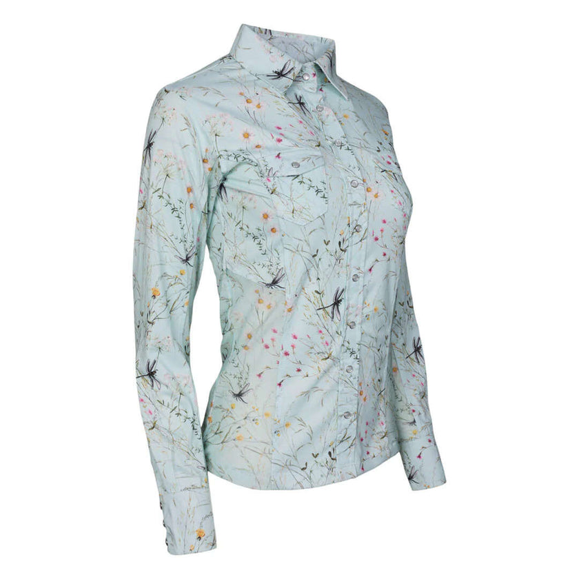 Dragonfly Meadow Western Riding Top side angle view