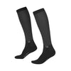 Kerrits Dual Zone Boot Socks Solid Obsidian color