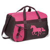 AWST Int “Lila” Galloping Horse Duffle Bag Pink