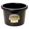 DuraFlex Plastic Bucket - 8 Quart black