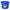 DuraFlex Plastic Bucket - 8 Quart blue