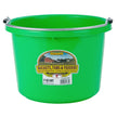 DuraFlex Plastic Bucket - 8 Quart Lime green