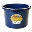 DuraFlex Plastic Bucket - 8 Quart Navy