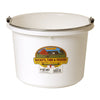 DuraFlex Plastic Bucket - 8 Quart white