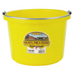 DuraFlex Plastic Bucket - 8 Quart yellow