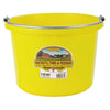 DuraFlex Plastic Bucket - 8 Quart yellow