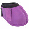 DyNo Turn Bell Boots in purple showing velcro attachment