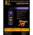 E3 Elite Equine Evolution Brightening Shampoo 32 OZ