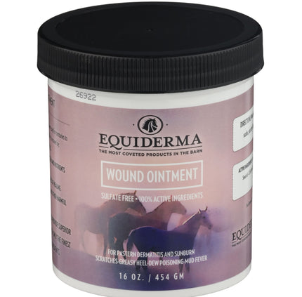 Equiderma Wound Ointment 16 oz for pastern dermatitis and sunburn 