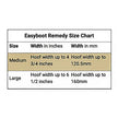 Easyboot Remedy Horse Boot Size Chart