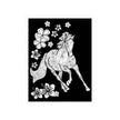 Eat Sleep Horses Coloring Book inside page example