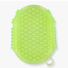 EcoPure Jelly Glitter Scrubber in lime
