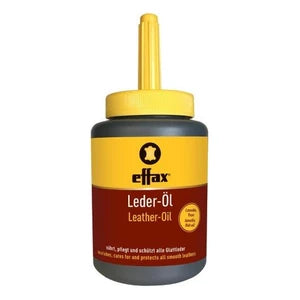 Effax Leather Oil with Applicator Brush 16 Fl oz.