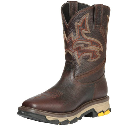 El General Western Wear - BOTA TRABAJO 22 Brown left front