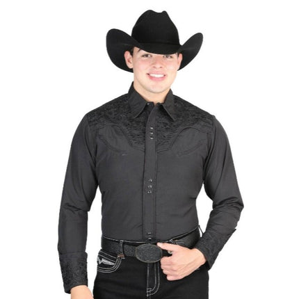 El General Western Wear - Camisa Vaquera Black