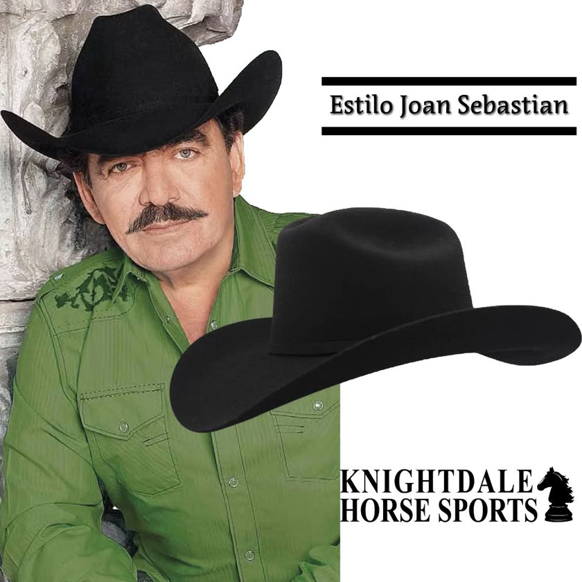 El General Western Wear - Felt Western Hat 50x worn by the late Joan Sebastian