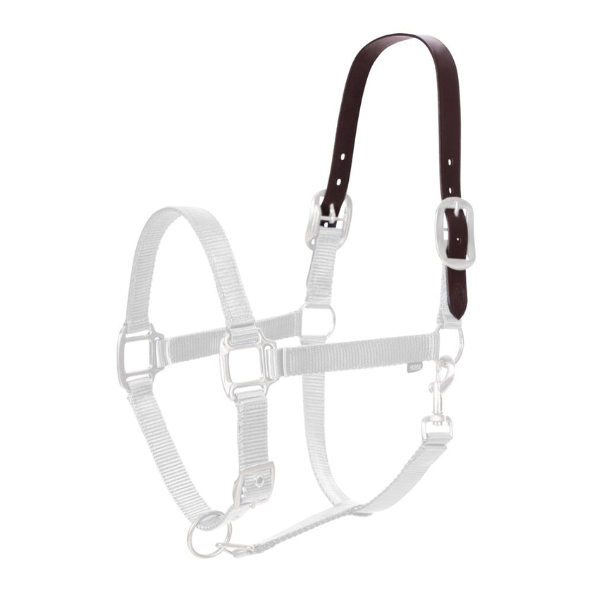 Equinavia Breakaway Halter Replacement Crown Piece Brown