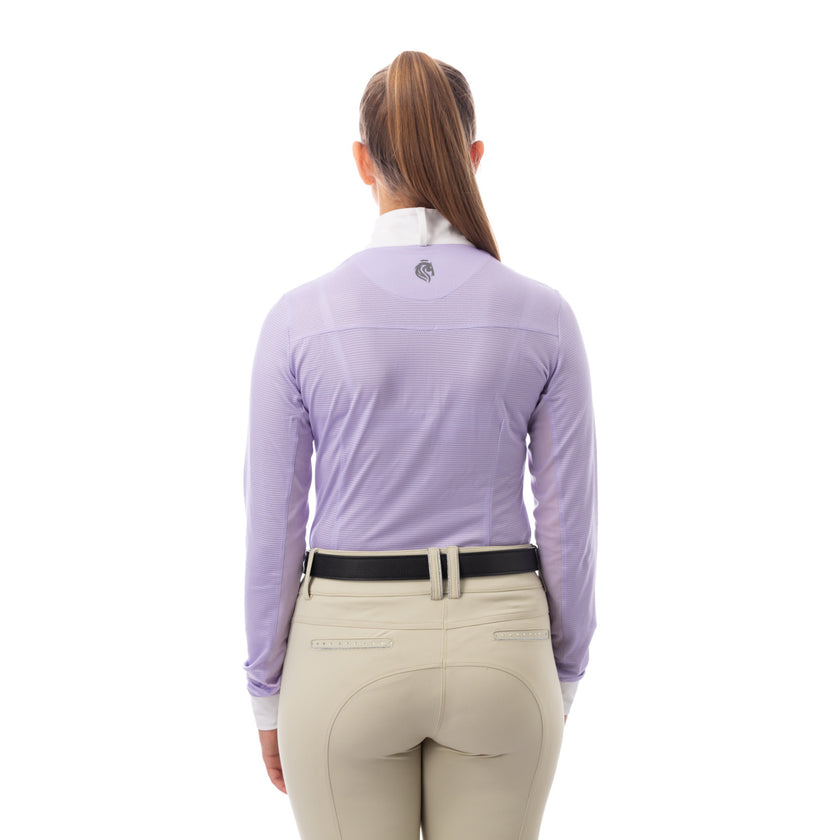 Equinavia Martha Women's Long Sleeved Show Shirt lavender back