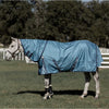 Equinavia Thunder 360 Detachable Neck Heavy Weight Turnout Blanket 300g - Bluestone Blue - Full