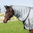 Equinavia Thunder 360 Detachable Neck Mid Weight Turnout Blanket 200g - Pewter Gray hood detail