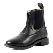 Equinavia Tilda Kids Synthetic Zip Paddock Boots - Black left side view