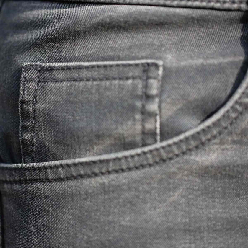 Equinavia Helena Womens Denim Full Seat Breeches front pocket detail