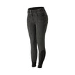 Equinavia Helena Womens Denim Full Seat Breeches front view in black