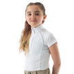 Equinavia Lotta Kid's Short Sleeved Show Shirt Front view 
