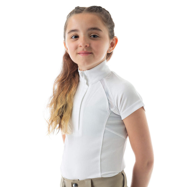 Equinavia Lotta Kid's Short Sleeved Show Shirt Front view 