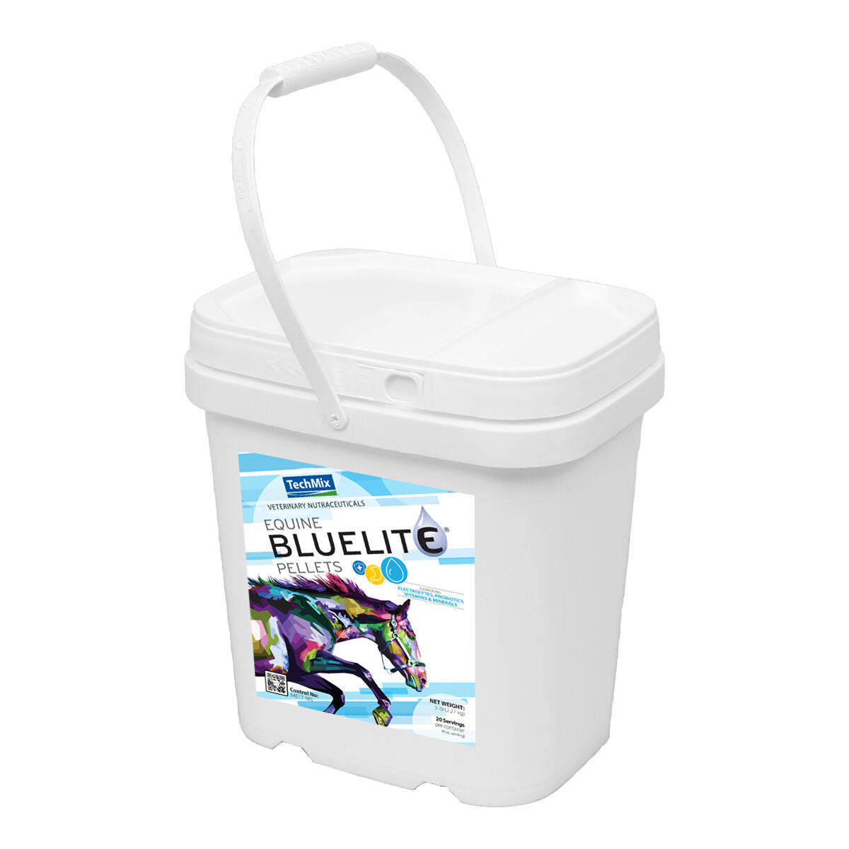 TechMix Equine BlueLite® Electrolytes 5 pound pellet
