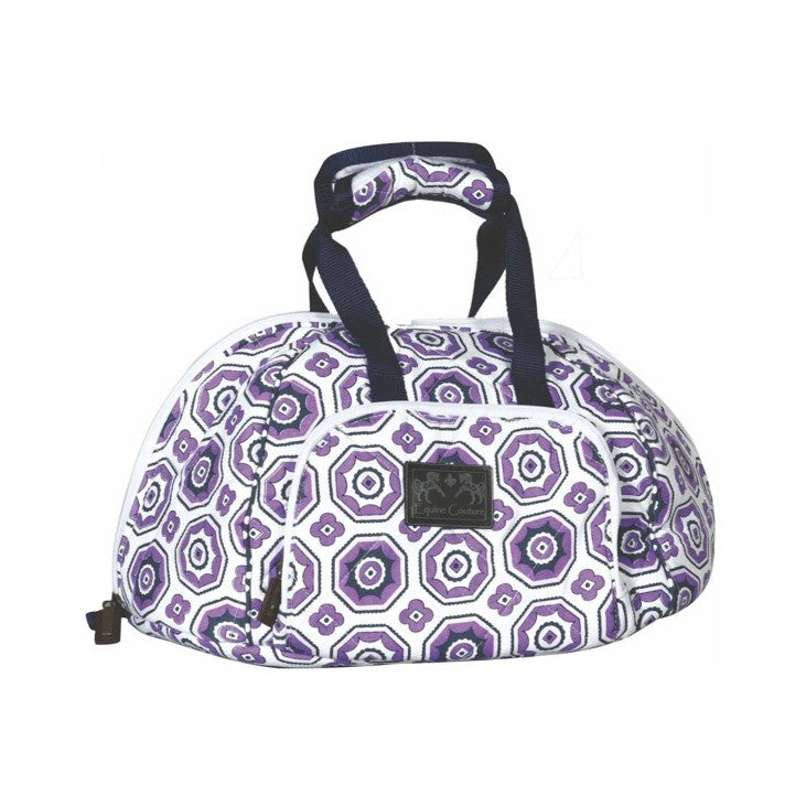 Equine Couture Kelsey Equestrian Helmet Bag Purple
