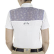 Equine Couture™ Women's Nicolette EquiCool Short Sleeve Show Shirt White Floral Back