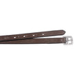 Equitare Miniature Leathers in Brown with numbered holes