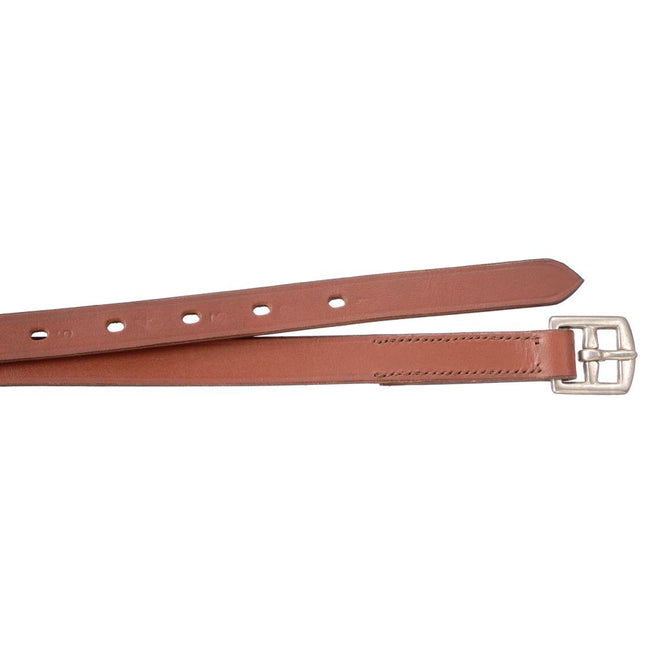 Equitare Miniature Leathers in Chestnut with numbered holes