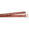 Equitare Miniature Leathers in Chestnut with numbered holes