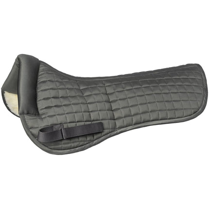 Equitare Fleece Bottom Half Pad pewter