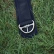 Felt Lined Deluxe Super Cinch draft size showing buckle end on a grass background.