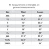 Finntack Pro Alaska Winter Trousers Size Chart